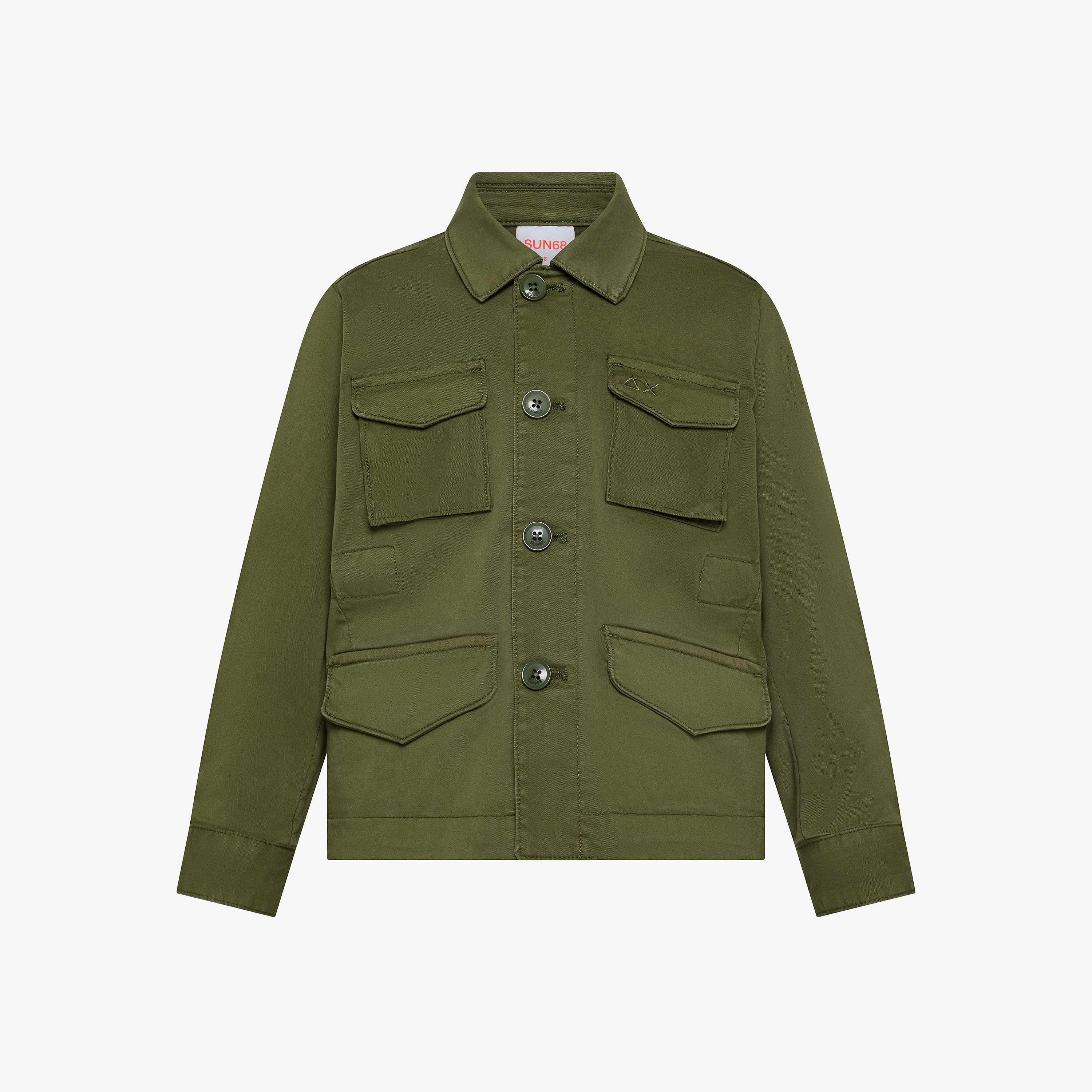 Boy's field jacket gabardine