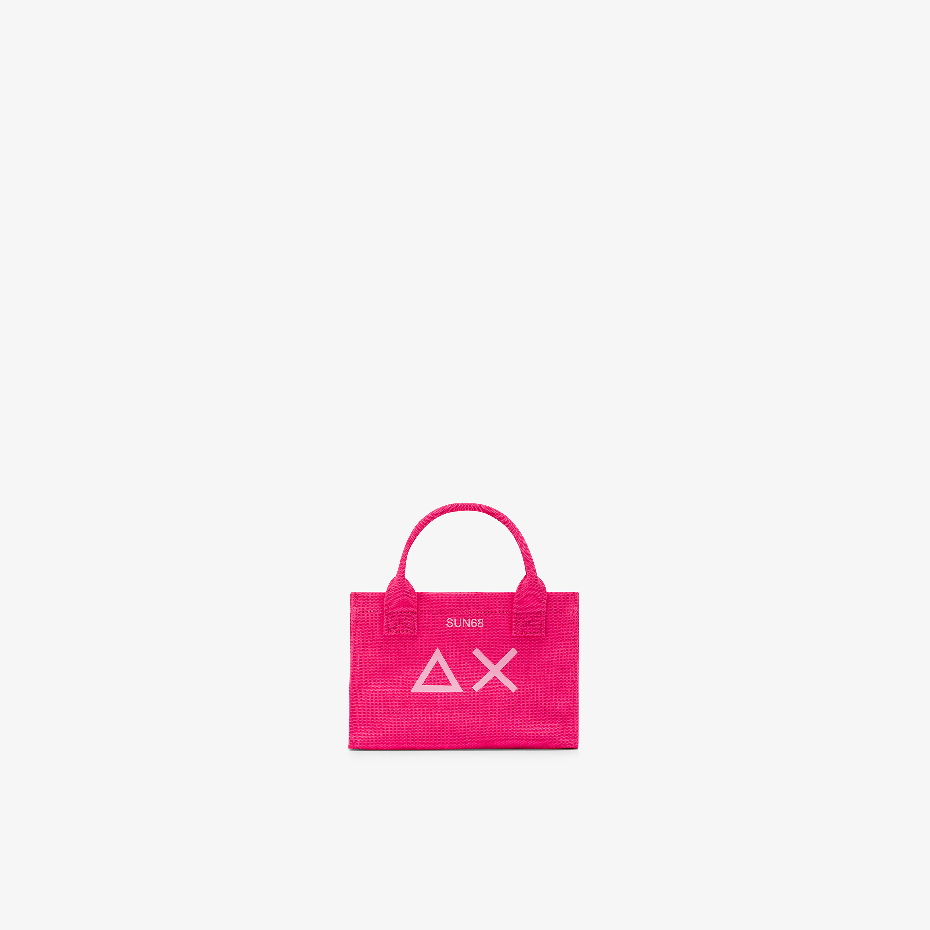 Fuchsia cotton mini bag