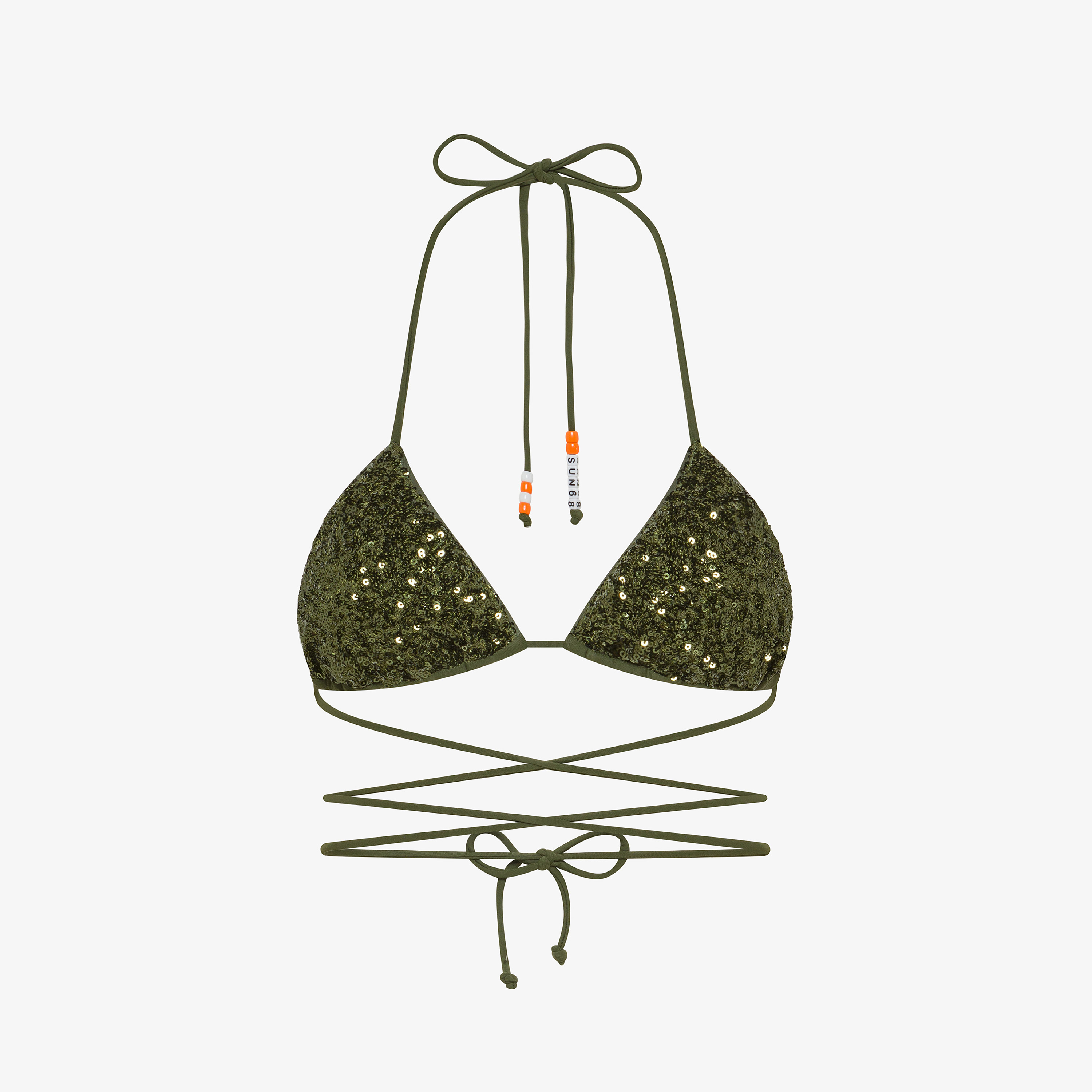 Dark green sequin bikini Dark green sequin bikini