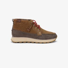 Brown/fox brown Tom 2.0 suede Wallabee loafers