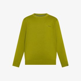 Olive cotton jumper