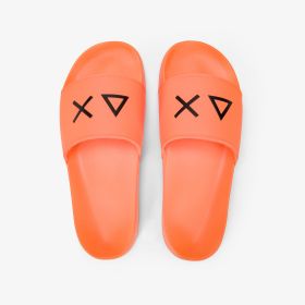 Ciabatte in PU arancio fluo