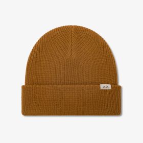 Cacao brown wool blend beanie