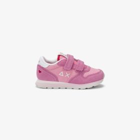 Sneaker Girl's Ally Sweet Summer in suede e nylon rosa bubble gum