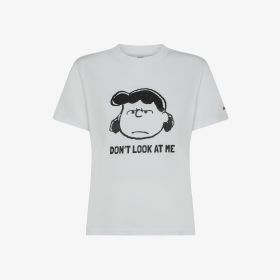 White Peanuts oversized fit t-shirt