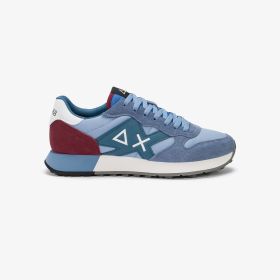 Sky blue Jaki 2.0 Solid nylon and suede sneaker