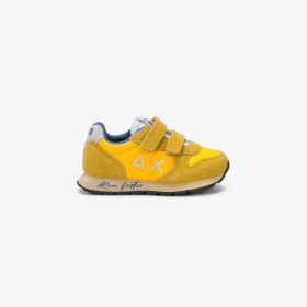 Sneaker Boy's Tom Vintage in nylon e suede giallo