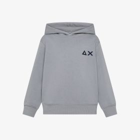 Medium grey cotton hoodie