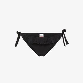 Slip mare con rouches nero