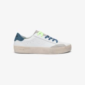Sneaker Street Leather in pelle avio scuro