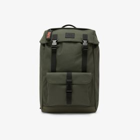 Dark military green nylon Everyday backpack