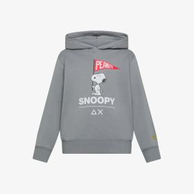 Medium grey Peanuts cotton hoodie