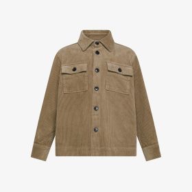 Beige corduroy overshirt