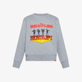 Felpa The Beatles x SUN68 in misto cotone grigio chiaro