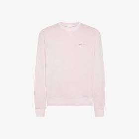 Felpa in cotone rosa