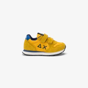 Sneaker Baby Boy's Tom Solid in nylon e suede giallo