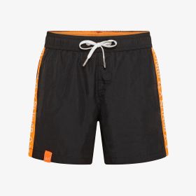 Shorts mare in nylon nero