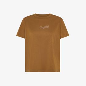 T-shirt round neck jersey big logo s/s