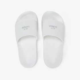 Ciabatte in PU bianco