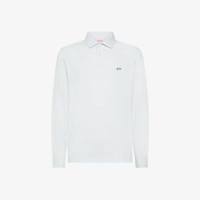 Polo shirt collar l/s