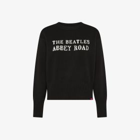 Maglia The Beatles x SUN68 in misto lana e cashmere nero