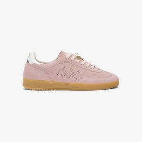 Sneaker California Sun in suede rosa