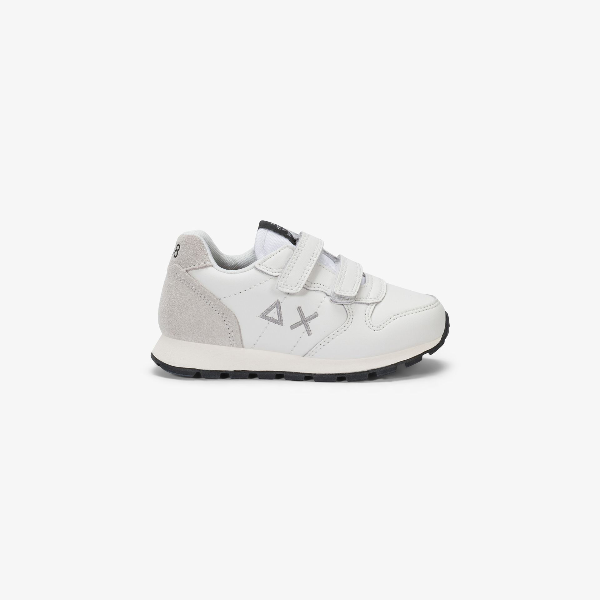 White Boy's Tom Classic suede and faux leather sneaker