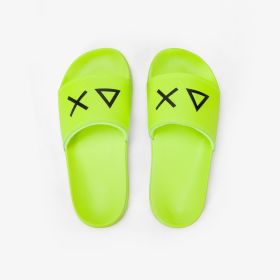 Ciabatte in PU giallo fluo