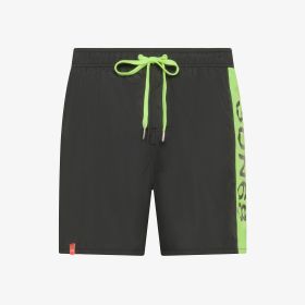 Shorts mare in nylon nero