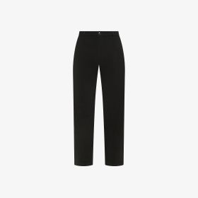 Pantaloni chino in cotone stretch nero