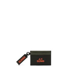 Portacarte Everyday con logo verde militare scuro