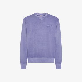 Felpa in cotone lilla