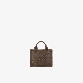 Mud Cali velvet shopper small size