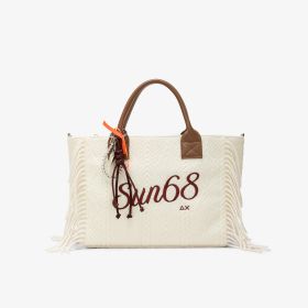Cali midi bag fringes knit