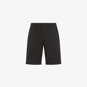 Bermuda chino in cotone nero