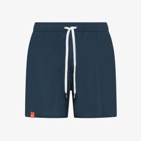 Navy blue nylon beach shorts