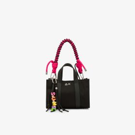 Shopping bag Everyday piccola in nylon nero