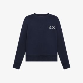 Navy blue cotton sweatshirt
