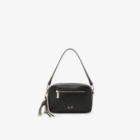 Borsa crossbody Premium in PU nero