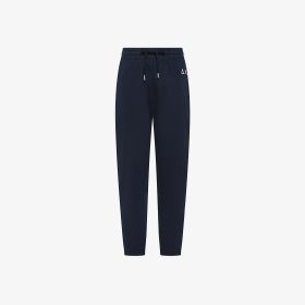 Pantaloni in felpa con logo navy blue