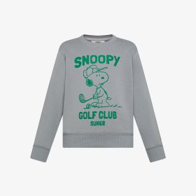 Medium grey Peanuts cotton sweatshirt