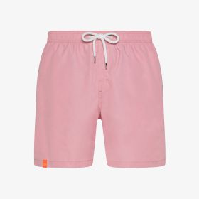 Shorts mare in nylon rosa