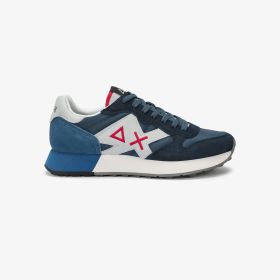 Sneaker Jaki 2.0 Solid in nylon e suede blu navy