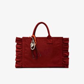 Cali midi bag rouches chenille