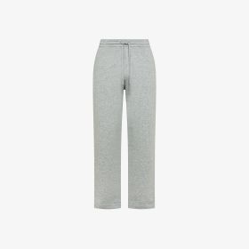 Pantaloni jogging in felpa con coulisse grigio chiaro