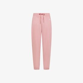 Pantaloni in felpa con logo rosa scuro