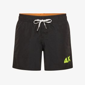 Shorts mare in nylon nero
