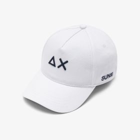 Cappello baseball in cotone bianco