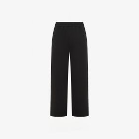 Pantaloni in felpa di cotone nero