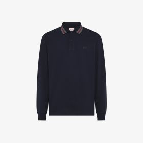 Polo collar multistripes l/s